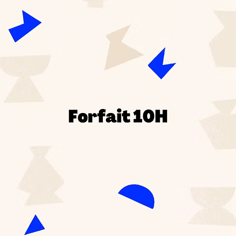 Forfait 10h • 1 mois